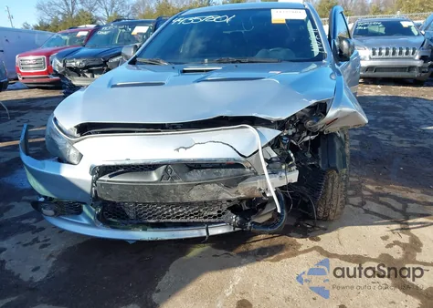 2012 Mitsubishi Lancer Ralliart из США, поврежденный, VIN JA32V6FV0CU028506